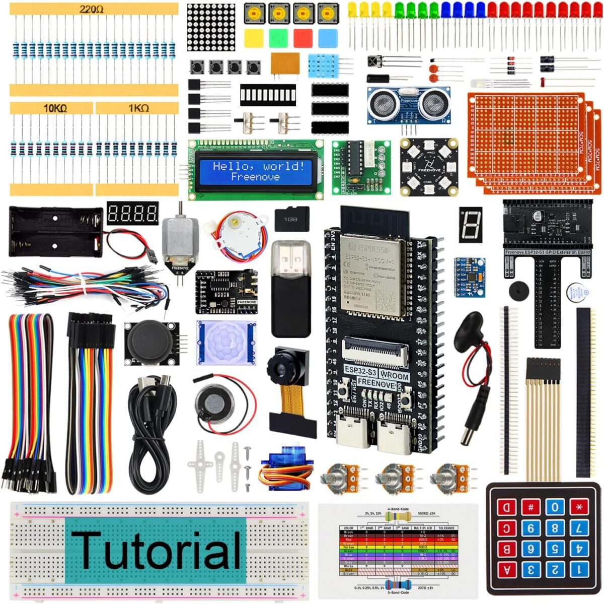 Freenove Ultimate Starter Kit for ESP32-S3-WROOM