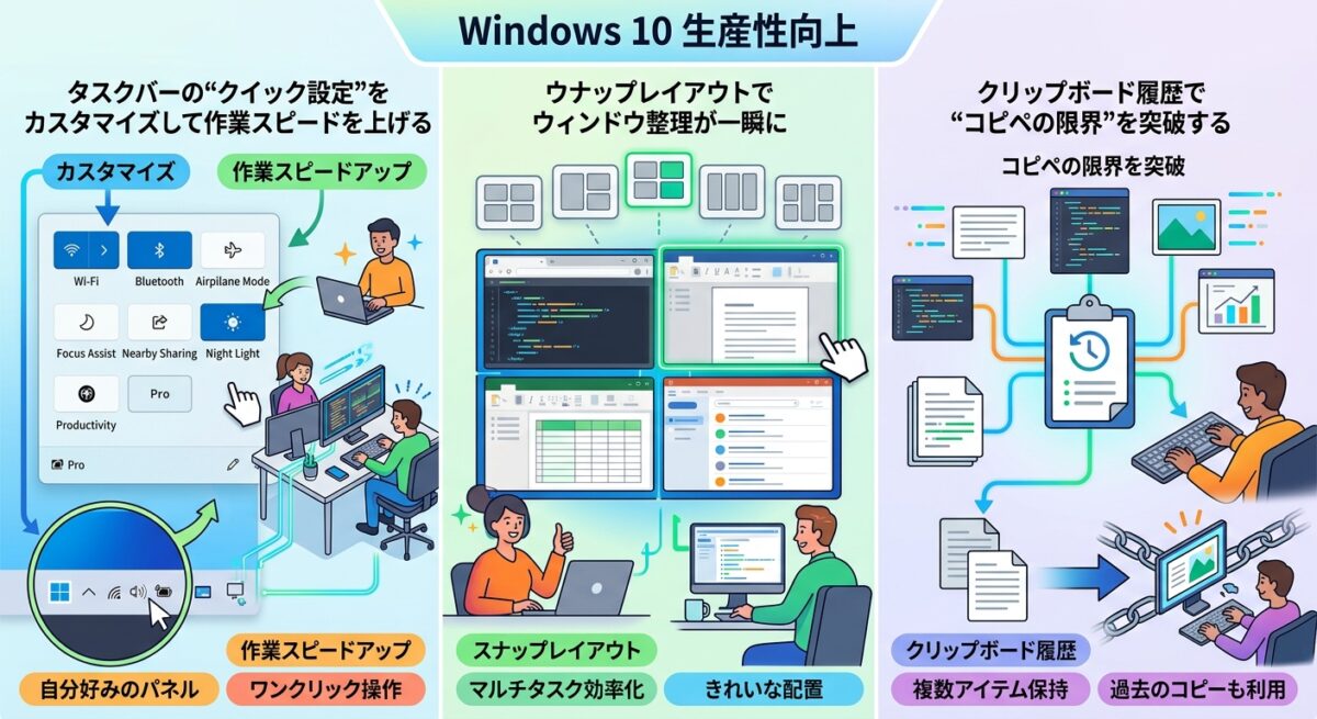 Windows 11で“知らないと損する”便利機能3選|PC作業が一気に快適になるTips集